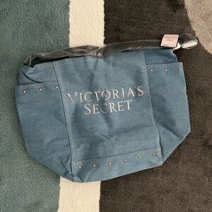 Victoria's Secret Denim Tote Bag